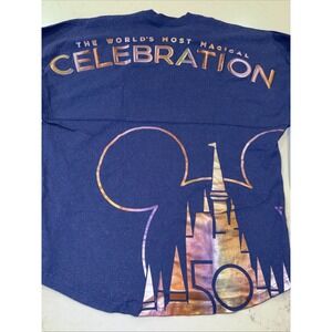 Magical Celebration Walt Disney World 50th Anniversary Spirit Jersey Women's M